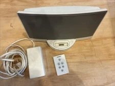 6446) Bose SoundDock Series 1 For iPod With Remote & Power Cable FOR PARTS