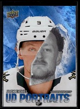 2025-26 Upper Deck Series 2 UD Portraits #P-55 Jack Eichel