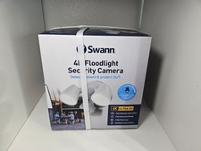 NEW Swann Outdoor Floodlight 4K Security Camera Local Storage Night Vision