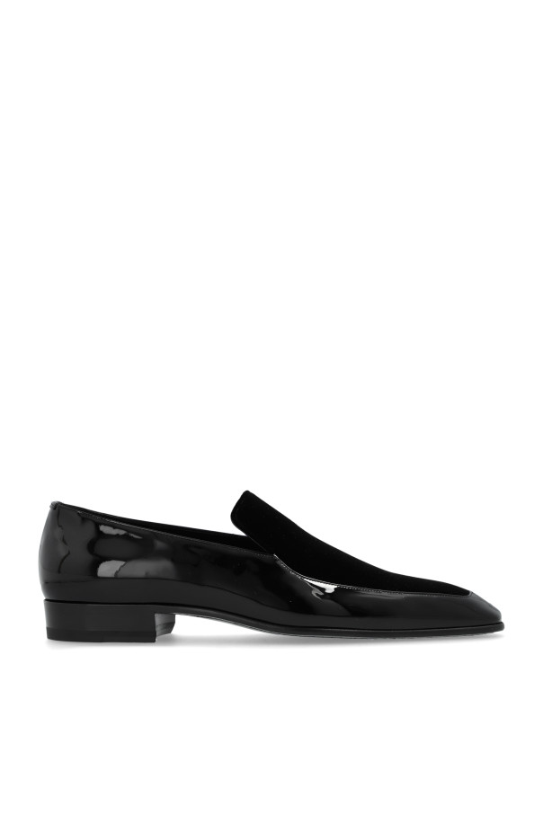 Saint Laurent - Men - Gabriel loafers shoes - Black 204590₽