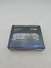 Durable ST-838 HiFi 2.1 Channel Power Amplifier 20W 2 Stereo Bass Sound Amp