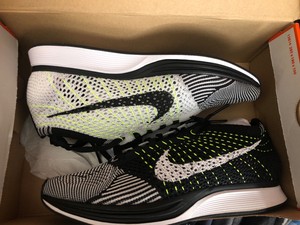 nike flyknit racer preto