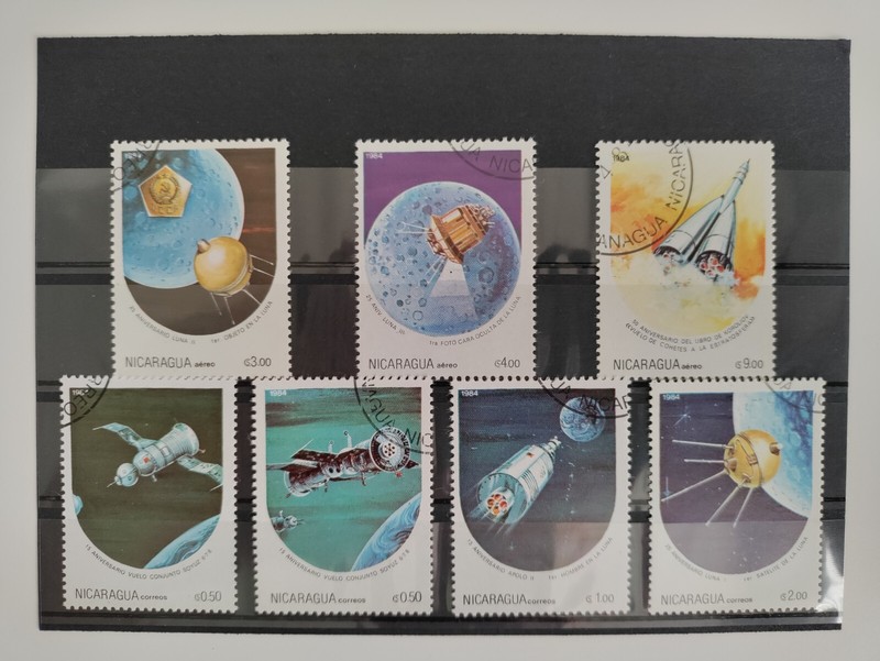 1984 Nicaragua Stamps(Space),CTO,NH,OG