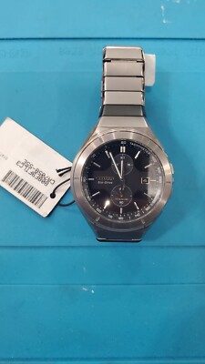 Citizen Eco-Drive Super Titanium Armor 44mm Silver Titanium Case Silver CA7058-5
