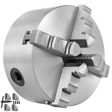 MANDRINO AUTOCENTRANTE PER TORNIO GRIFFE 4+4 Ø 80mm GANASCE DI PRECISIONE