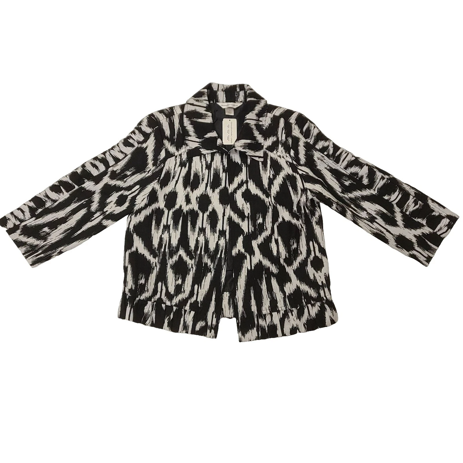 Blanco Chico's abrigos, chaquetas y chalecos para Mujeres