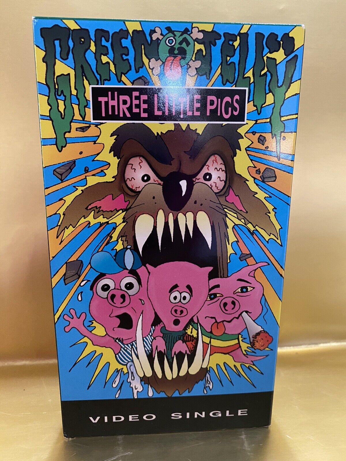 Green Jelly Three Little Pigs Video Single (VHS, 1993) 724451409433 | eBay