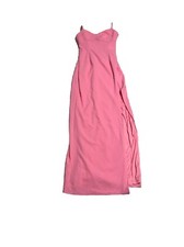 Lulus Maxi Dress Pink Side Slit Womens Size Small