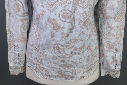 ETRO MILANO Multicolor Paisley Floral Long Sleeve Blouse Shirt Size XXL - Picture 16 of 21