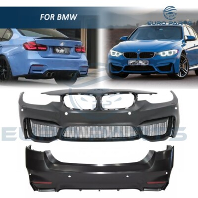 #ad Fit 2013 2018 BMW 3 Series F30 F35 330I 320I Upgrade To M3 Style Bumper Body Kit $708.00