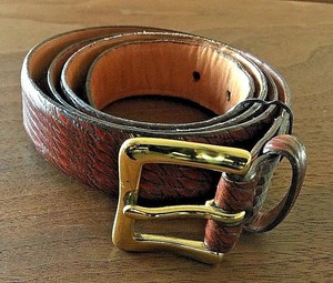 martin dingman alligator belt