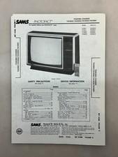 Toshiba TAC8321 8322 8323 8361 Service Manual Sams Photofact Free Shipping