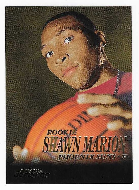 1999-00 Skybox Dominion Shawn Marion Phoenix Suns Basketball Card #216