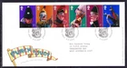 Great Britain 2001 Punch & Judy FDC 421c Blackpool Shoalwater Bay WA
