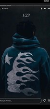 *SUPER RARE* HELLSTAR RHINESTONE HOODIE SIZE ...