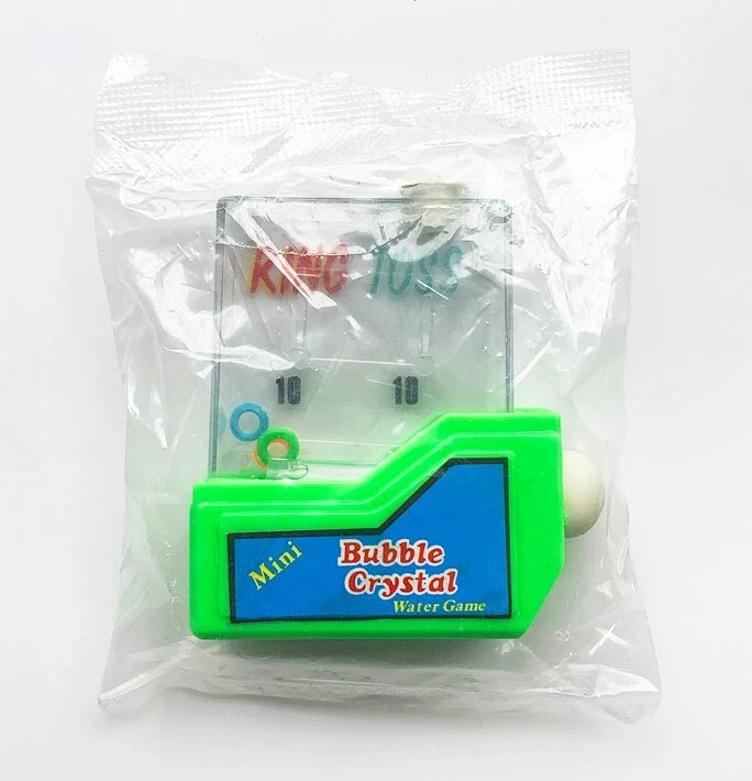 2 NEW Ring Toss & Happy Hippo Mini BUBBLE CRYSTAL Water Toy Games - Like TOMY - Image 3 of 3