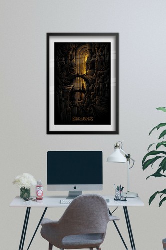 Lord of The Rings Moria Tomb Poster - Exclusive Art Work - High Quality Prints - Picture 4 of 6