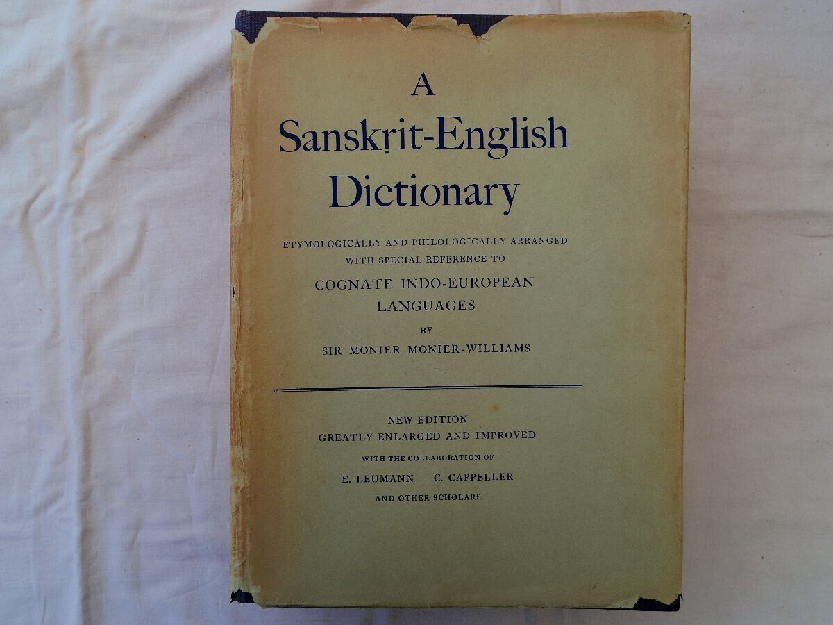 A Sanskrit English Dictionary Monier Williams Oxford A Sanskrit English Dictionary Monier Williams Oxford