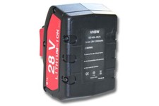 Batteria per Milwaukee V28 SX V28 VC V28 IW V28 MS V28 PD V28 SG 2Ah 28V