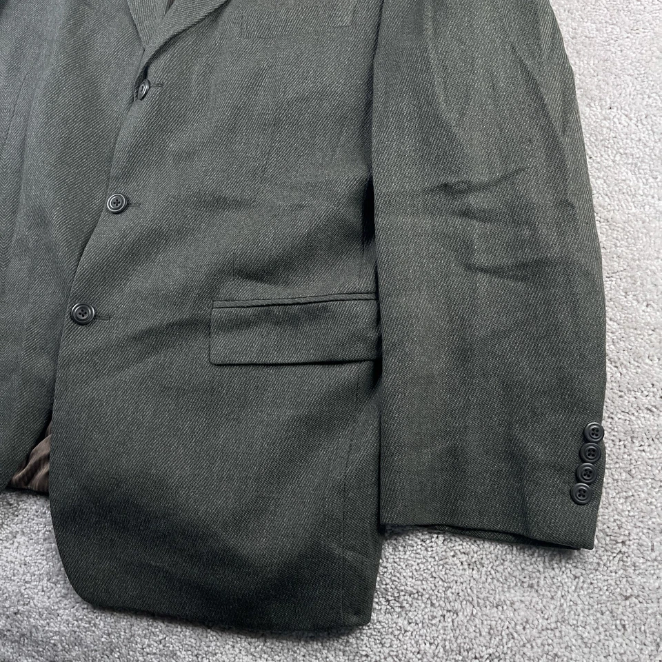 Chaqueta Blazer Abrigo Deportivo de Lana Verde 46R Chaqueta LRL Lauren Ralph Lauren DE COLECCIÓN Foto 4 de 4