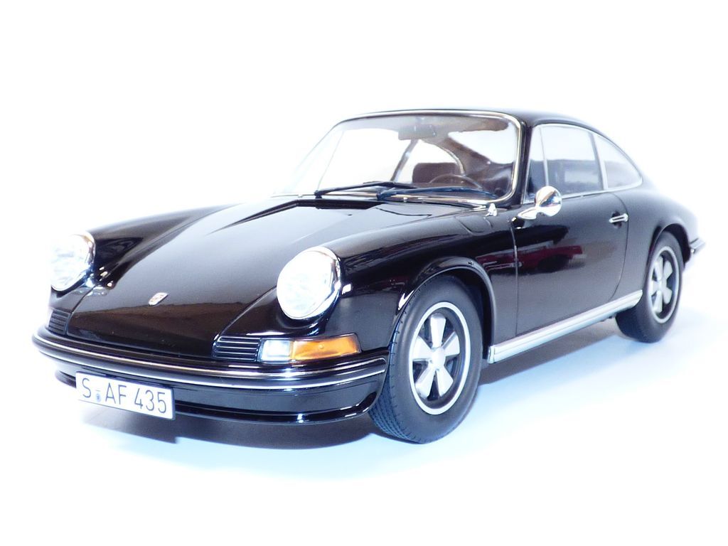 PORSCHE 911 2.4L S noir 1972 1/12
