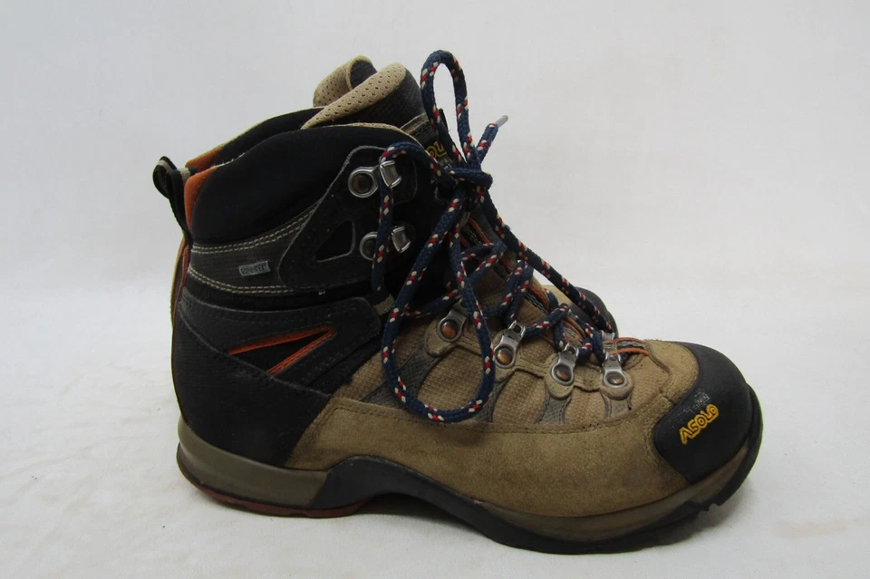 Botas de senderismo cómodas con cordones de cuero marrón talla 7,5 M de Asolo para mujer Foto 3 de 4