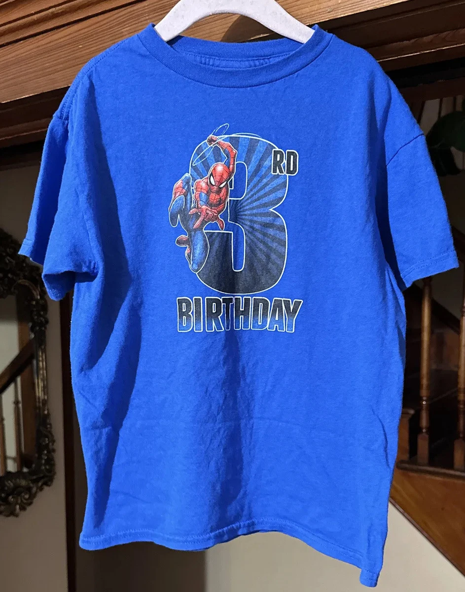 Superhero 3rd cheap birthday shirt