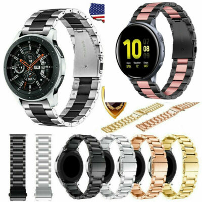 18mm Stainless Steel Wrist Strap Watch Band For Garmin vivomove 3S