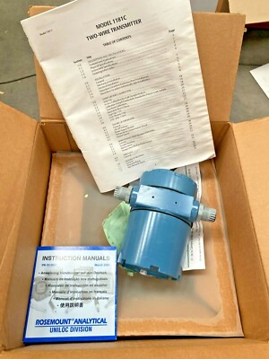 Rosemount 1181C Uniloc 2-Draht Sender 1181-C Neu