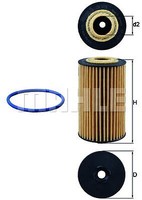 Knecht Mahle ÖLfilter Opel OX 978D