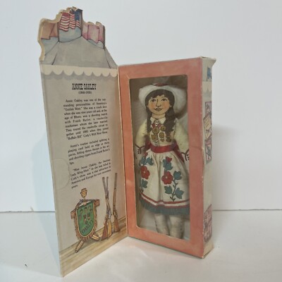 Annie Oakley Collectible Doll 1979 Hallmark Famous Americans Vintage In Box