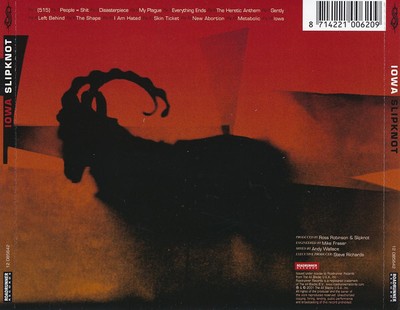 Slipknot ‎– Iowa CD, Album, Repress Europe BRAND NEW SEALED ITEM  