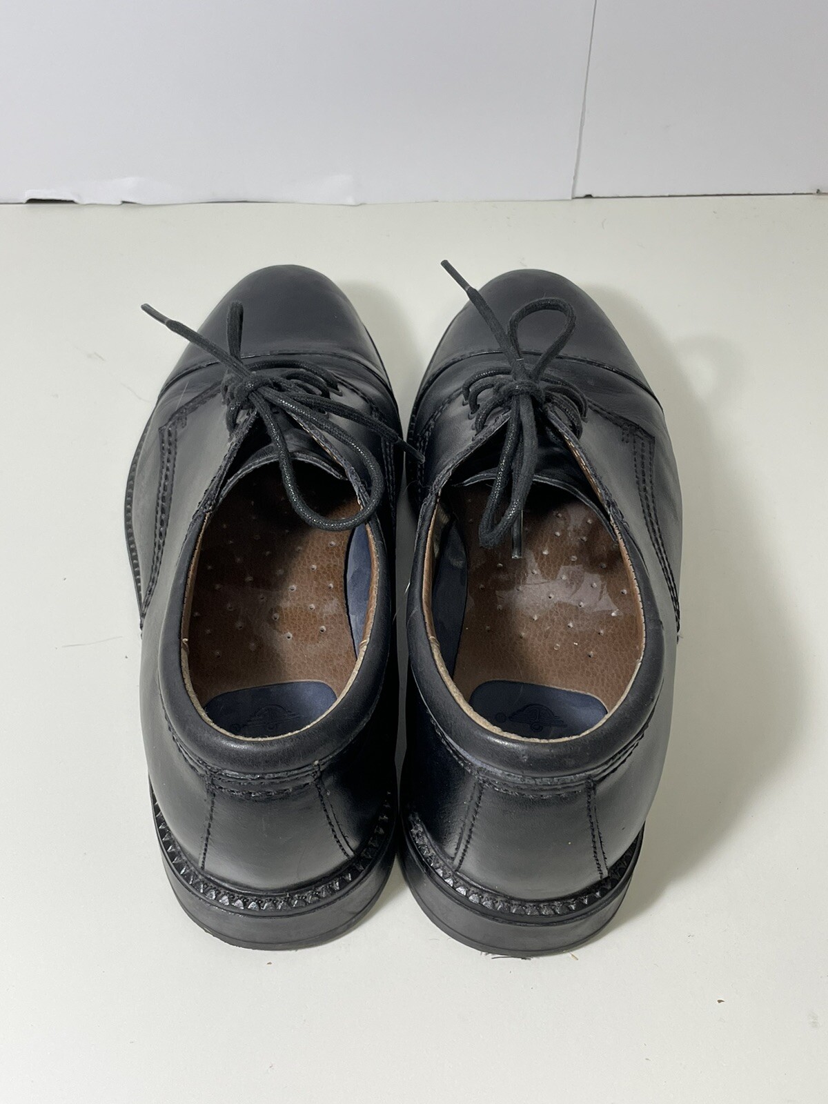 SAOLA DOCKERS scarpe da derby Oxford da uomo 9 5M in pelle nera