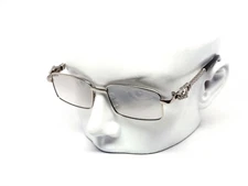 Vintage Gold Frame Rimless Luxury Men's Hip Hop Clear Lens Retro Fashion Glasses