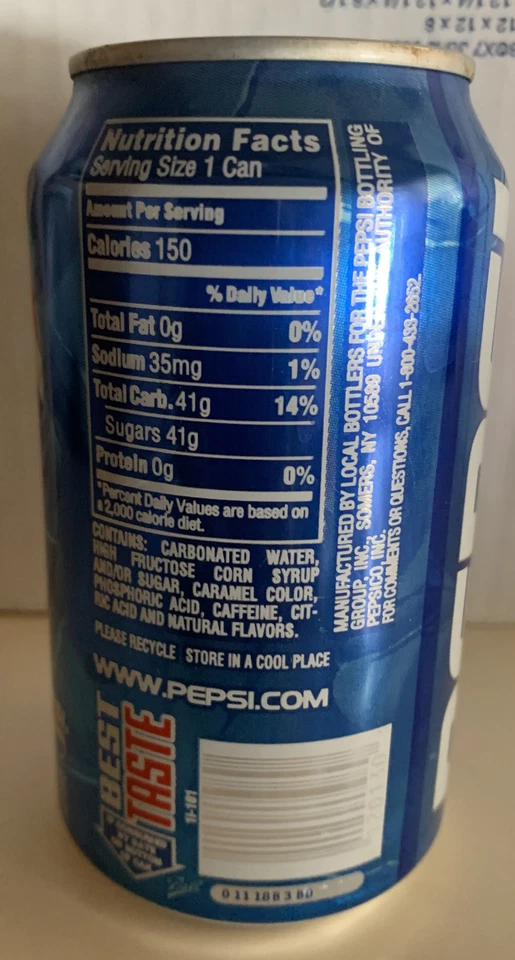 Unopened Empty Pepsi Can, Collector Pepsi Can - Image 3 of 4