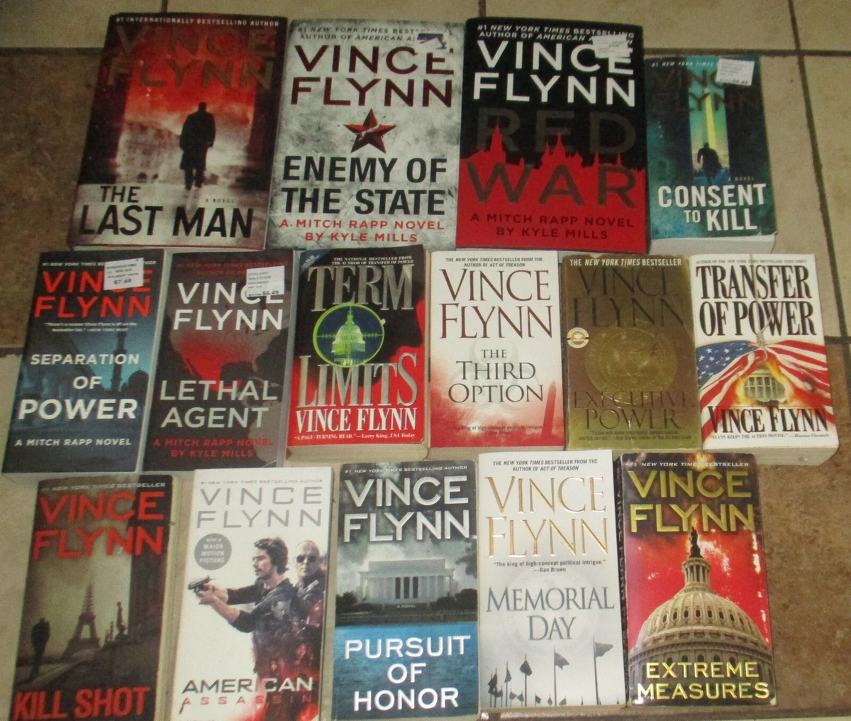 The Last Man, Book by Vince Flynn