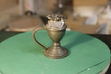 Briquet à gaz de table en étain petit modèle