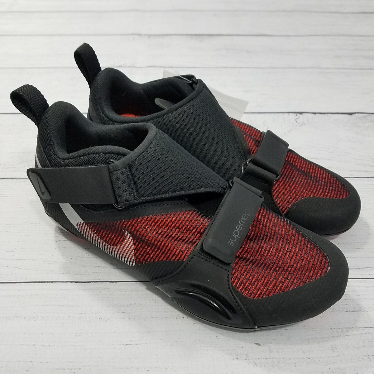 Nike SuperRep Cycling Shoes Women Size Black/Hyper Crimson CJ0775-008