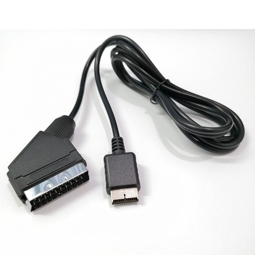 1Pcs 1.8 meters / 6ft RGB Scart Cable Fit for PS1/ PS2/ PS3 - Picture 5 of 6