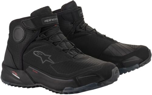 Alpinestars CR-X Drystar Black Black Shoes - Free Shipping! - Picture 1 of 1