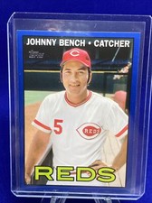 2021 Topps Update Series-Cards That Never Were- Blue Johnny Bench (#CNW-7) Reds