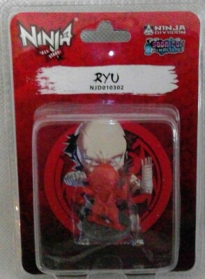NINJA ALL STARS GAME MINIATURE BRAND NEW NJD010302 RYU
