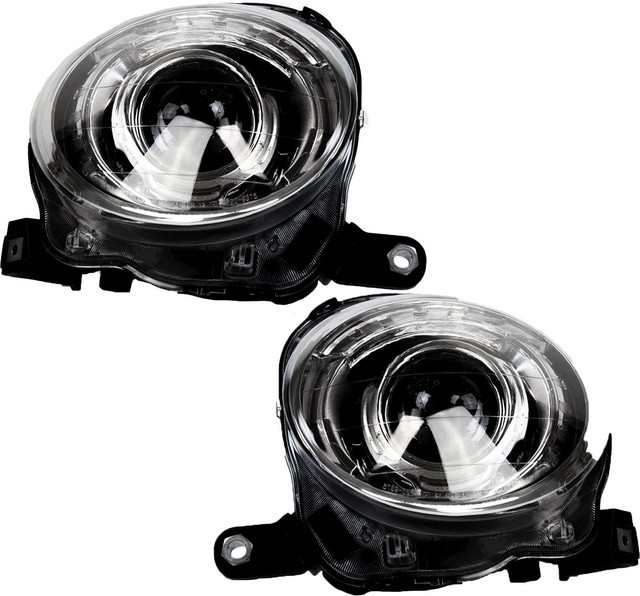 Halogen Headlights Headlight Assembly w/Bulb Pair Set for 20122017
