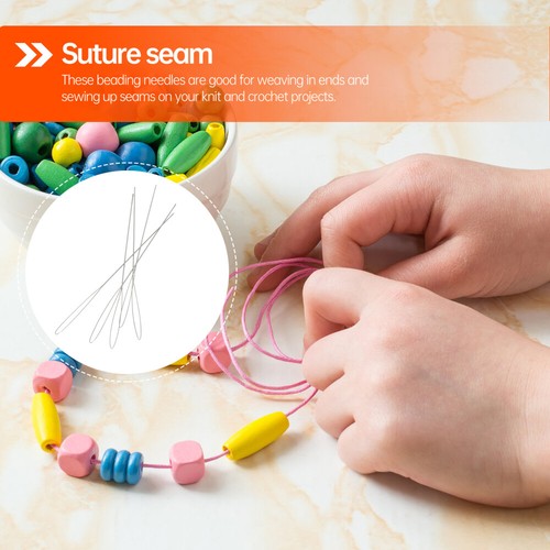5 Pcs Beading Needle Bracelet Making Tools Hand Embroidery Needles - 第 5/12 張圖片