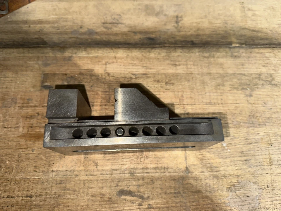 VINTAGE TOOLMAKER MACHINIST GRINDING VISE WITH BOX - Image 3 of 4