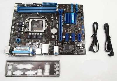 ASUS P8H61-M LX PLUS R2.0 Motherboard With I/O Shield And  2 x SATA Cables