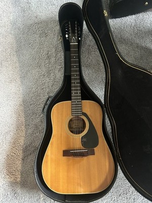 Yamaki Vintage 12-String Acoustic MIJ Natural w/ Hard Case