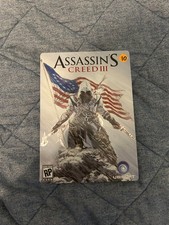 assassins creed 3 Video Game steelbook 2012 ps3, xbox