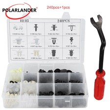Set240pcs HE03car 2pcs 1piece 6inscrewdriver IHE03-240D2R32 push pin rivet