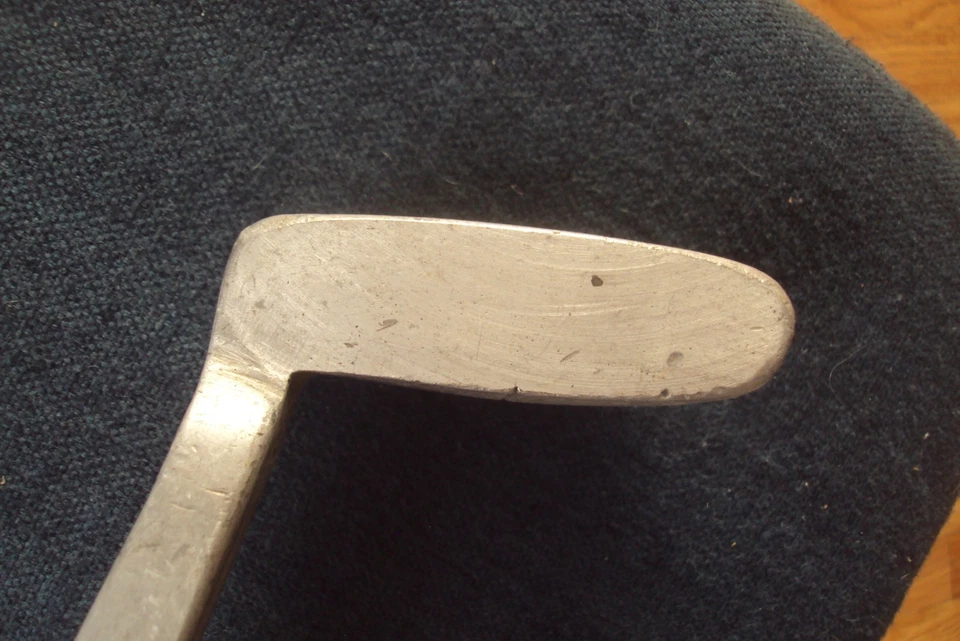 Otey Crisman Selma, Ala 51H mallet putter 35" hickory shaft - Image 2 of 4